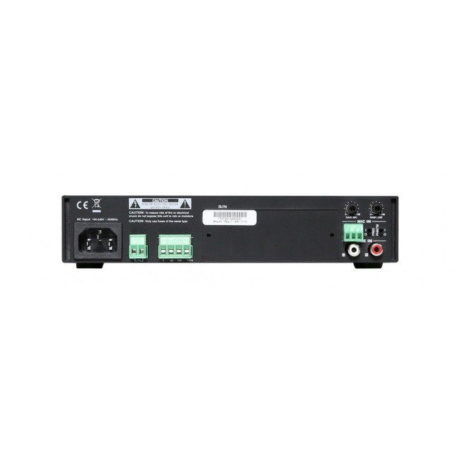 Public address amplifier Audac AUDAC COM108 80W 100V Public address amplifier Audac AUDAC COM108 80W 100V