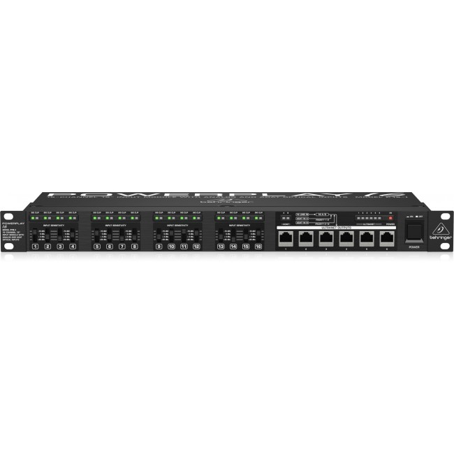 Behringer P16-I audio mixer 16 channels 20 - 20000 Hz Black Behringer P16-I audio mixer 16 channels 20 - 20000 Hz Black