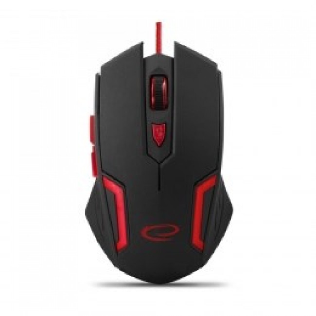 Esperanza EGM205R mouse Right-hand USB Type-A Optical 2400 DPI Esperanza EGM205R mouse Right-hand USB Type-A Optical 2400 DPI