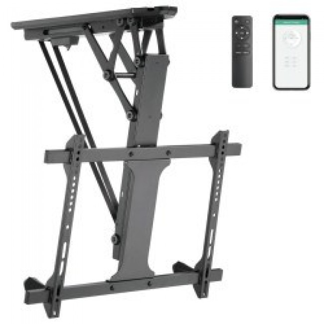 Techly Motorized Swivel Ceiling TV Mount Smart Home Integration for TVs from 32-70 Techly Motorized Swivel Ceiling TV Mount Smart Home Integration for TVs from 32-70