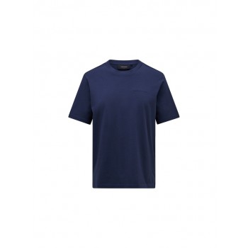 Koszulka Peak Performance M Original Small Logo Tee niebieski