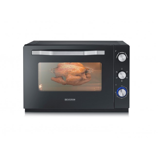 Severin TO 2073 XXL toaster oven 60 L 2200 W Black Grill