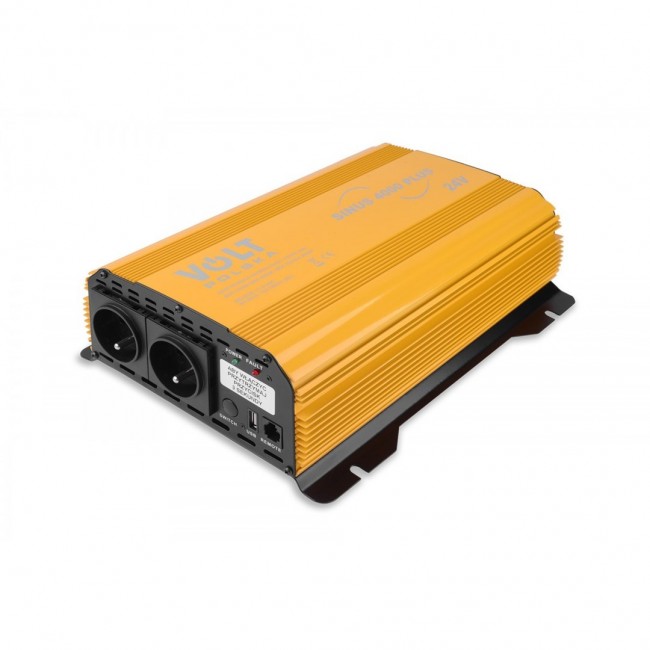 Voltage converter SINUS PLUS 4000 24/230V (2000/4000W) + REMOTE CONTROL Voltage converter SINUS PLUS 4000 24/230V (2000/4000W) + REMOTE CONTROL