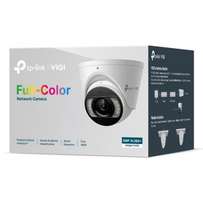 TP-Link INSIGHT S455 Turret IP security camera Outdoor 2880 x 1620 pixels Ceiling TP-Link INSIGHT S455 Turret IP security camera Outdoor 2880 x 1620 pixels Ceiling