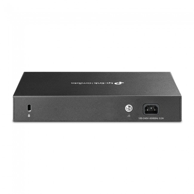 TP-LINK | SafeStream Gigabit Multi-WAN VPN Router | ER7206 | Mbit/s | 10/100/1000 Mbit/s | Ethernet LAN (RJ-45) ports 1 Gigabit SFP WAN Port, 1 Gigabit RJ45 WAN Port, 2x Gigabit RJ45 LAN Ports 2 Gigabit WAN/LAN RJ45 Ports | MU-MiMO TP-LINK | SafeStream Gigabit Multi-WAN VPN Router | ER7206 | Mbit/s | 10/100/1000 Mbit/s | Ethernet LAN (RJ-45) ports 1 Gigabit SFP WAN Port, 1 Gigabit RJ45 WAN Port, 2x Gigabit RJ45 LAN Ports 2 Gigabit WAN/LAN RJ45 Ports | MU-MiMO
