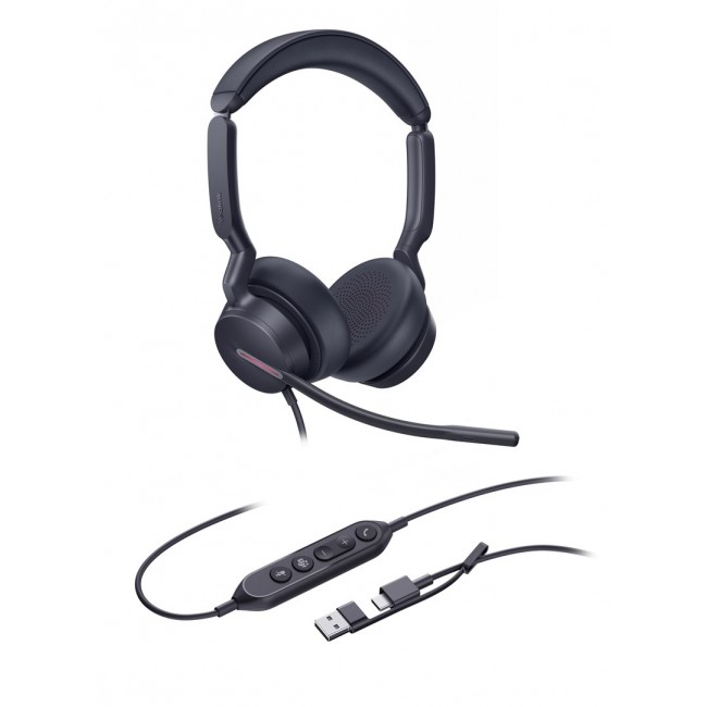 Yealink UH46 Dual Teams USB-C/A Headset Yealink UH46 Dual Teams USB-C/A Headset