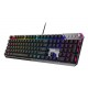 MSI STRIKE 600 SILEN keyboard Gaming USB QWERTY US English Black MSI STRIKE 600 SILEN keyboard Gaming USB QWERTY US English Black