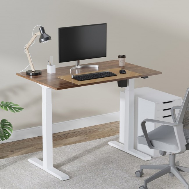 Ergo Office ER-403 Sit-stand Desk Table Frame Electric Height Adjustable Desk Office Table Without Table Top White Ergo Office ER-403 Sit-stand Desk Table Frame Electric Height Adjustable Desk Office Table Without Table Top White