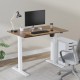 Ergo Office ER-403 Sit-stand Desk Table Frame Electric Height Adjustable Desk Office Table Without Table Top White Ergo Office ER-403 Sit-stand Desk Table Frame Electric Height Adjustable Desk Office Table Without Table Top White