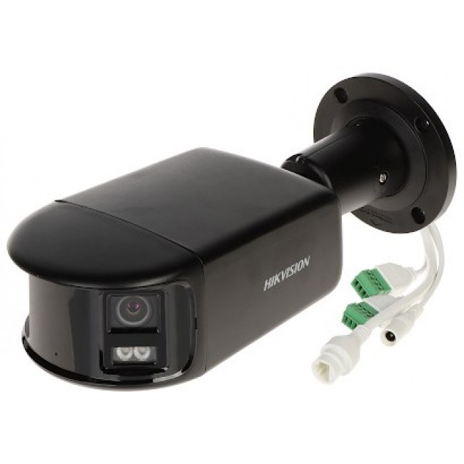 Hikvision Pro Series with ColorVu DS-2CD2T87G2P-LSU/SL(4mm)(C)/O-STD/BLACK Bullet IP security camera Indoor 5120 x 1440 pixels Ceiling/wall