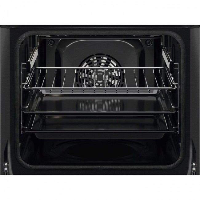 Electrolux EOF6P76BZ 65-litre built-in pyrolytic oven, black