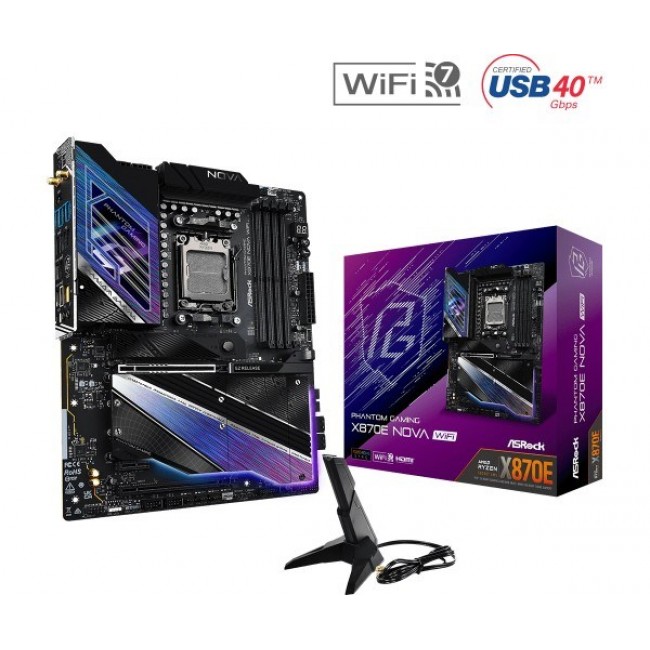 Asrock X870 NOVA WIFI AMD X870 Socket AM5 ATX