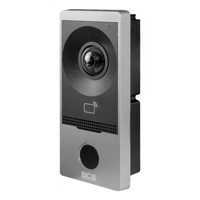 BCS BCS-P-PAN1101G video intercom system 2 MP Silver, Black