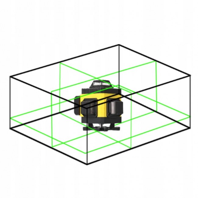 Extralink laser level set cross planar 4D with tripod Extralink laser level set cross planar 4D with tripod