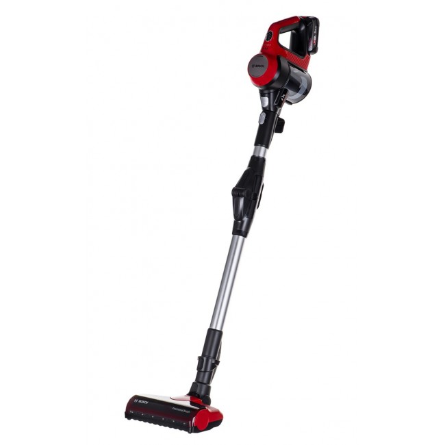 Bosch BBS711ANM stick vacuum/electric broom Bagless 0.3 L Black, Red, Stainless steel