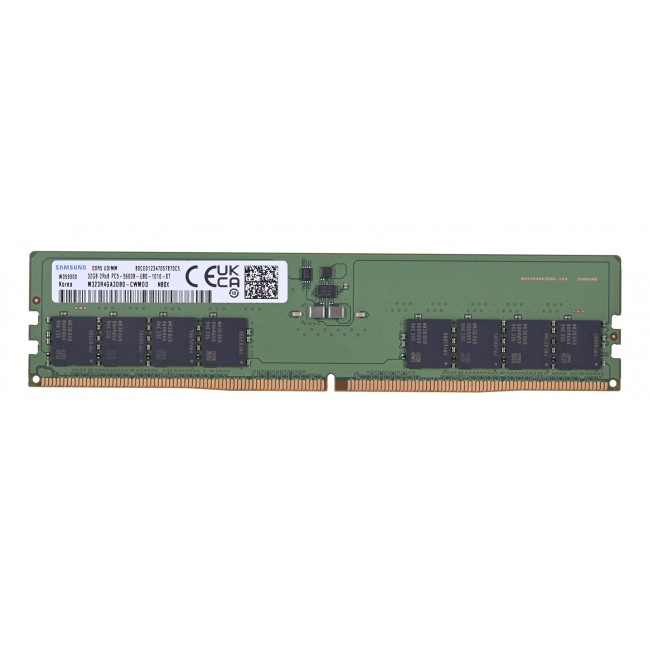 Samsung UDIMM non-ECC 32GB DDR5 2Rx8 5600MHz PC5-44800 M323R4GA3DB0-CWM