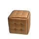 5-in-1 pouffe-transformer - 5 stools in 1 pouffe camel eco leather