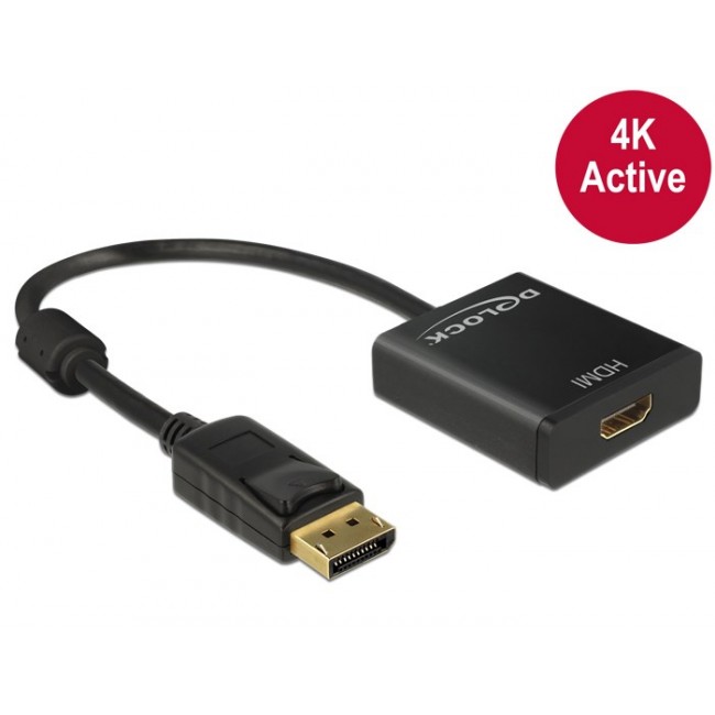 DeLOCK Adapter Displayport 1.2 male