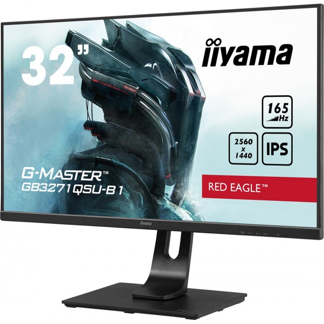 iiyama G-MASTER Unleash your full gaming potential with the 165Hz GB3271QSU Red Eagle guaranteeing 1ms MPRT iiyama G-MASTER Unleash your full gaming potential with the 165Hz GB3271QSU Red Eagle guaranteeing 1ms MPRT