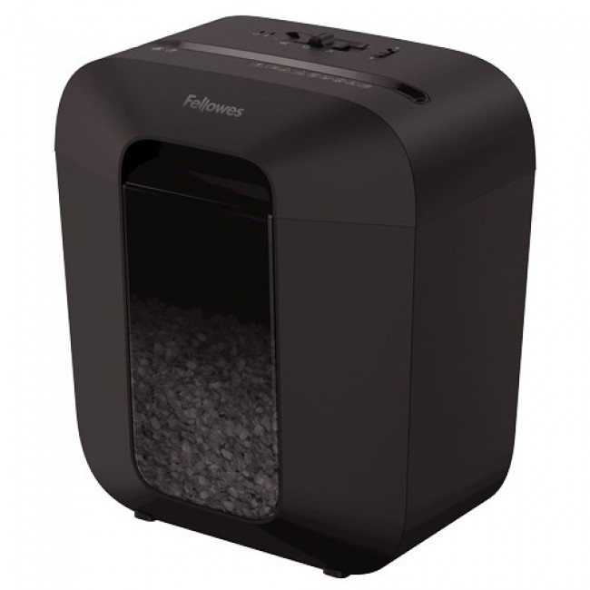 Fellowes Powershred LX25M paper shredder Particle-cut shredding Black Fellowes Powershred LX25M paper shredder Particle-cut shredding Black