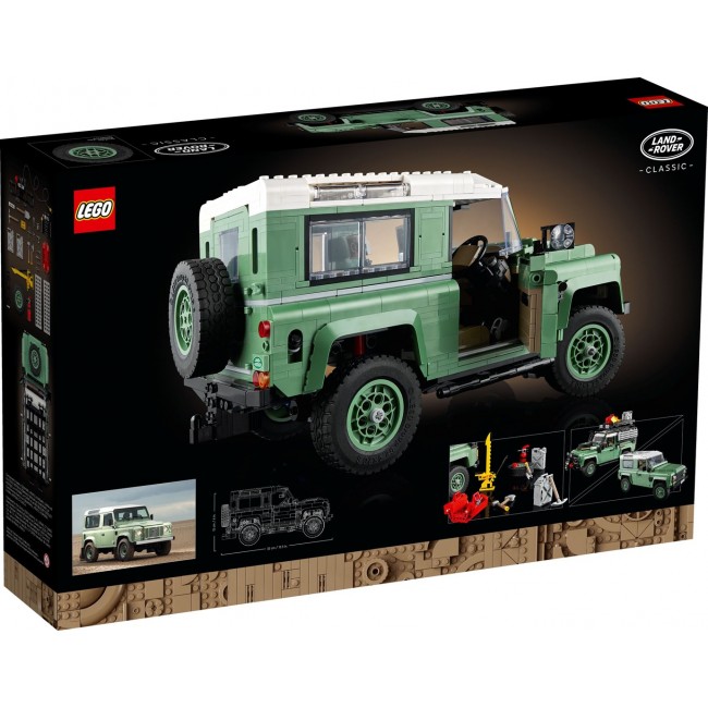 LEGO ICONS 10317 LAND ROVER CLASSIC DEFENDER 90 LEGO ICONS 10317 LAND ROVER CLASSIC DEFENDER 90