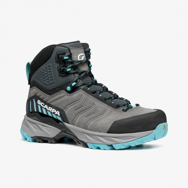 Scarpa RUSH TRK GTX WOMAN, 38, Midgray - Aqua Scarpa RUSH TRK GTX WOMAN, 38, Midgray - Aqua