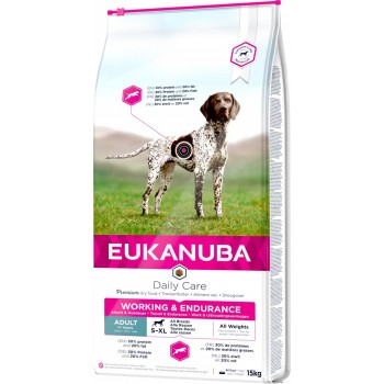 EUKANUBA Daily Care Working & Endurance - dry dog food - 15kg