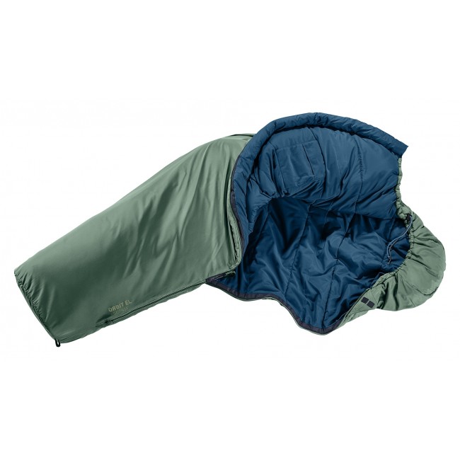 Deuter Orbit EL +5C/41F Adult Mummy sleeping bag Fabric, Polyethersulfone (PES), Ripstop Green Deuter Orbit EL +5C/41F Adult Mummy sleeping bag Fabric, Polyethersulfone (PES), Ripstop Green