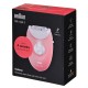 BRAUN Silk- pil 3 SES 3-176 Epilator, White and Pink