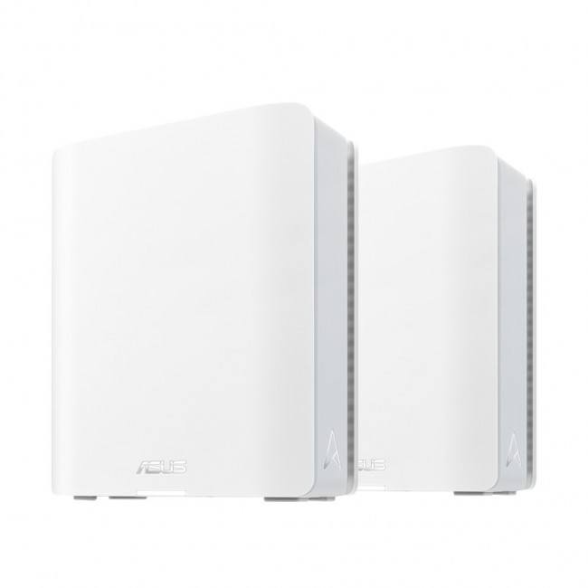 ASUS ZenWiFi BT8 (2-pack) Tri-band (2.4 GHz / 5 GHz / 6 GHz) Wi-Fi 7 (802.11be) White 3 Internal ASUS ZenWiFi BT8 (2-pack) Tri-band (2.4 GHz / 5 GHz / 6 GHz) Wi-Fi 7 (802.11be) White 3 Internal