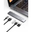 Ugreen 60559 laptop dock/port replicator USB 3.2 Gen 1 (3.1 Gen 1) Type-C Silver