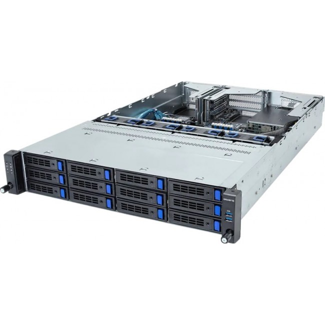 GIGABYTE R263-S30-AAH2 Intel C741 LGA 4677 (Socket E) Rack (2U) Black, Grey