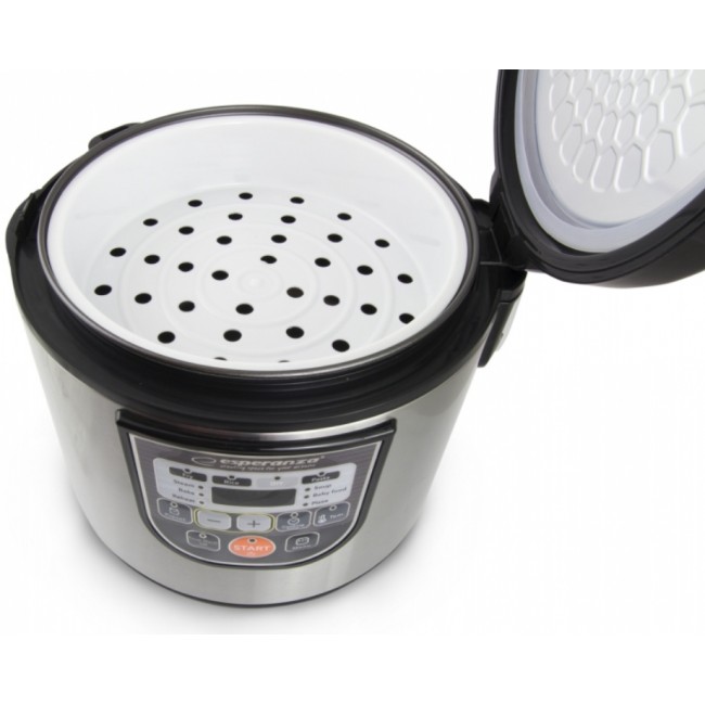Esperanza EKG011 multi cooker 5 L 860 W Black, Stainless steel Esperanza EKG011 multi cooker 5 L 860 W Black, Stainless steel