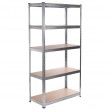 GREENBLUE GALVANIZED METAL STORAGE RACK GB378