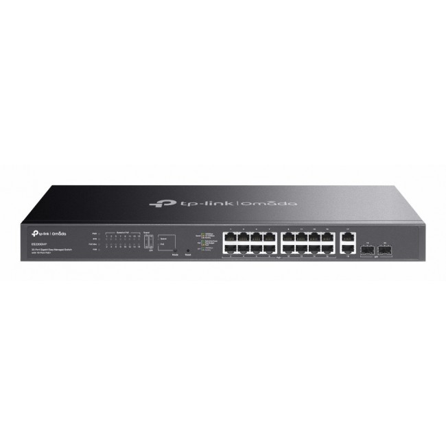 TP-Link Omada ES220GMP network switch Managed L2 Gigabit Ethernet (10/100/1000) Power over Ethernet (PoE) Black TP-Link Omada ES220GMP network switch Managed L2 Gigabit Ethernet (10/100/1000) Power over Ethernet (PoE) Black