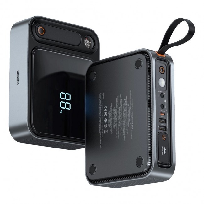 Baseus Super Energy Ultra - Jump Starter power bank for cars, 3000A, black