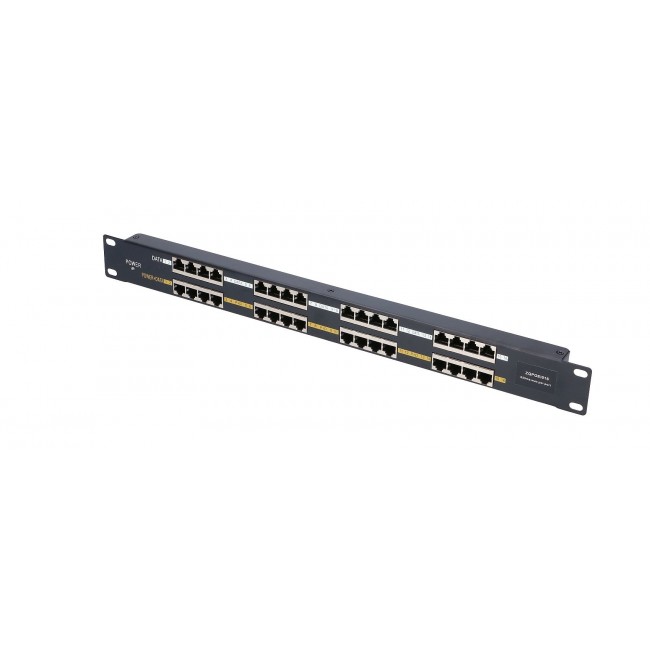 Extralink PoE Injector 16 Port 16x 100Mb/s RJ45, Rackmount