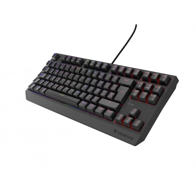 GENESIS Thor 230 TKL keyboard Gaming USB QWERTY Spanish Black GENESIS Thor 230 TKL keyboard Gaming USB QWERTY Spanish Black