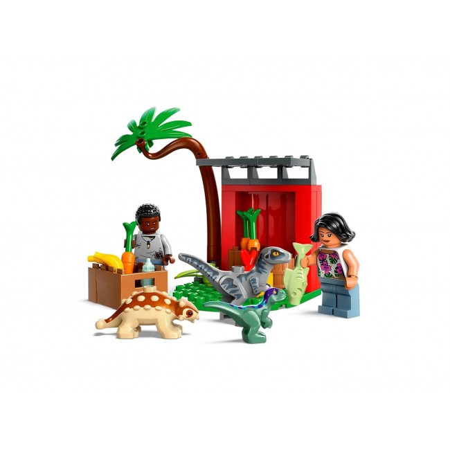 LEGO JURASSIC WORLD 76963 BABY DINOSAUR RESCUE CENTER LEGO JURASSIC WORLD 76963 BABY DINOSAUR RESCUE CENTER