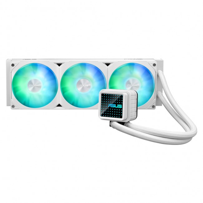 ASUS Prime LC 360 ARGB White Edition Processor All-in-one liquid cooler 12 cm 1 pc(s) ASUS Prime LC 360 ARGB White Edition Processor All-in-one liquid cooler 12 cm 1 pc(s)