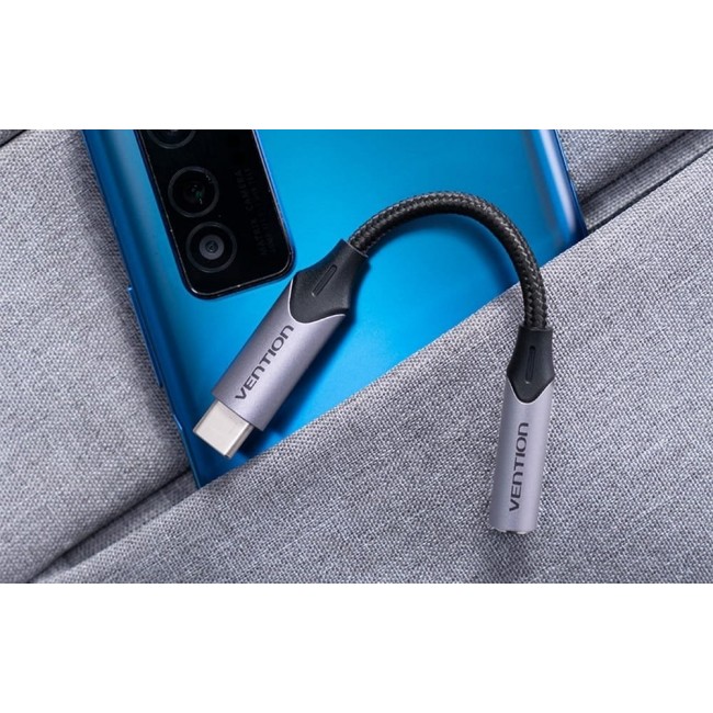 Vention USB-C to 3.5 mm DAC audio adapter, 1 m Vention USB-C to 3.5 mm DAC audio adapter, 1 m
