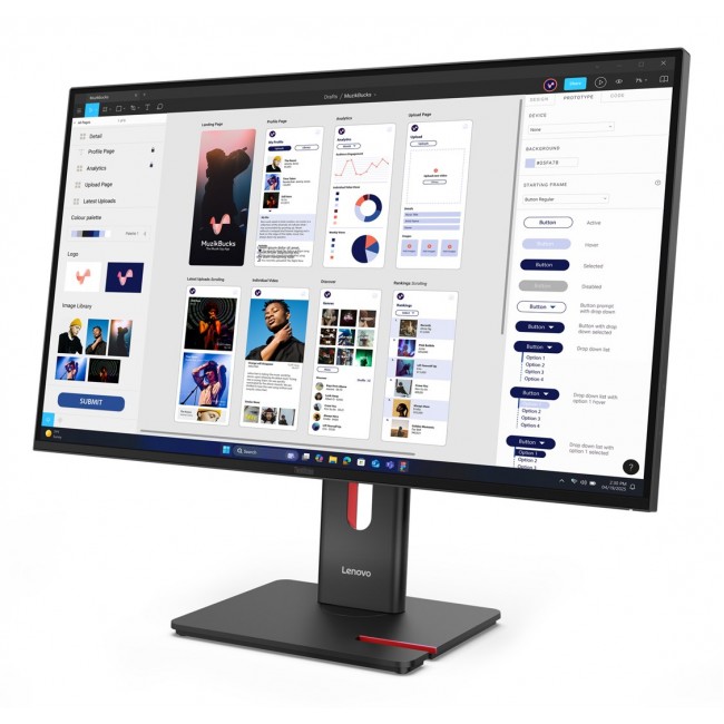 Lenovo ThinkVision T32UD-40 Monitor