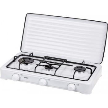 MPM KN-03/1K White Countertop 60 cm Gas 3 zone(s)