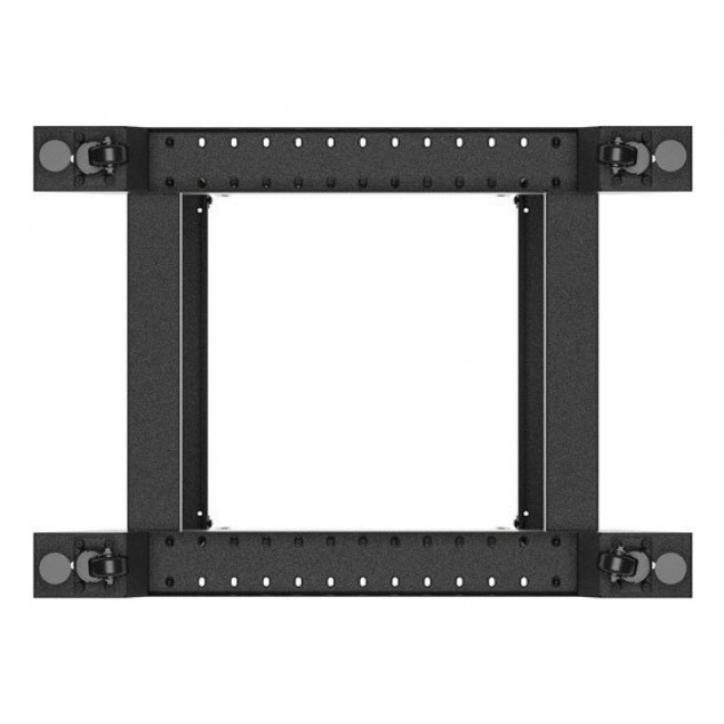 OPEN RACK 18U 600X800 BLACK LANBERG