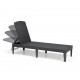 KETER POLY RATTAN LOUNGER JAIPUR GRAPHITE