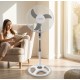 Esperanza EHF002WE, 16 '' standing fan, White and Gray