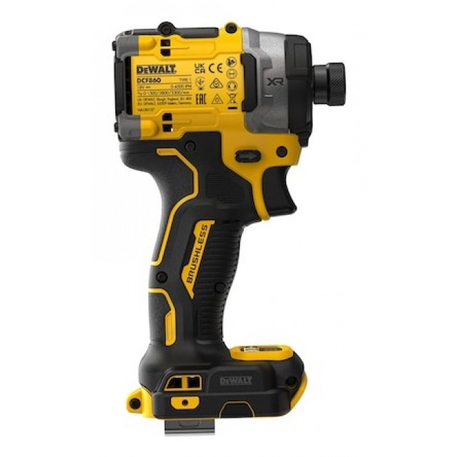 DeWALT DCF860NT-XJ power screwdriver/impact driver 3800 RPM Black, Yellow