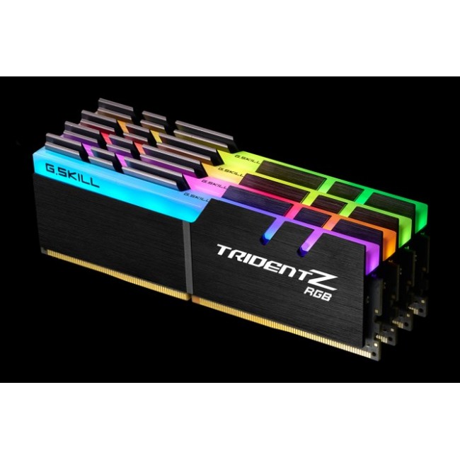 G.Skill Trident Z RGB (For AMD) F4-3200C16Q-32GTZRX memory module 32 GB 4 x 8 GB DDR4 288-pin DIMM