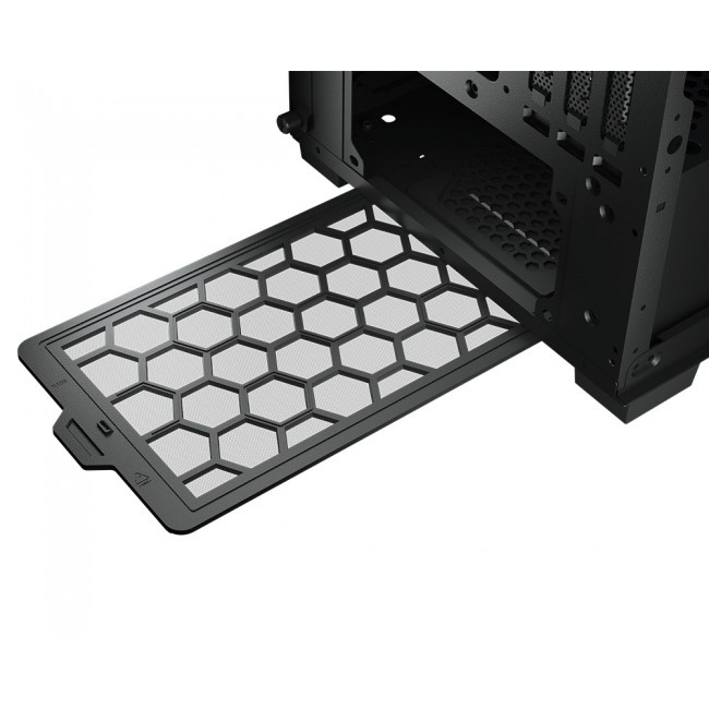 COUGAR Midi Tower Case Duoface Pro ARGB, Black