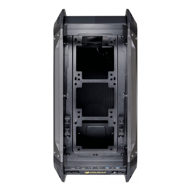 COUGAR Full Tower Case, Panzer Max-G, Black